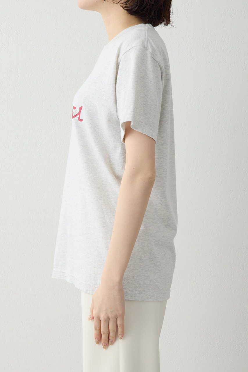 Whim Gazette(ウィム ガゼット)｜クラックプリントTシャツ/ライト