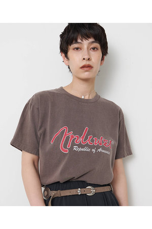 ウィム ガゼット/Whim Gazetteの【予約販売】クラックプリントTシャツ(110100/110102)