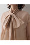 【予約販売】【WEB＆一部店舗限定カラーあり】コットンシルクボウブラウス ウィム ガゼット/Whim Gazette