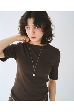 ウィム ガゼット/Whim Gazetteの【予約販売】半袖クルーネックテレコカットソー(110100/110102)