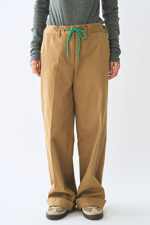 ウィム ガゼット/Whim Gazetteの【予約販売】【Nuition】ドロストチノパンツ(110600/110601)