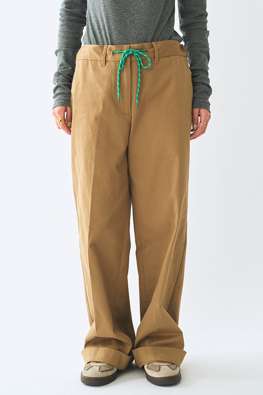 ウィム ガゼット/Whim Gazetteの【予約販売】【Nuition】ドロストチノパンツ(サンドベージュ/WGZ1061402A0008)