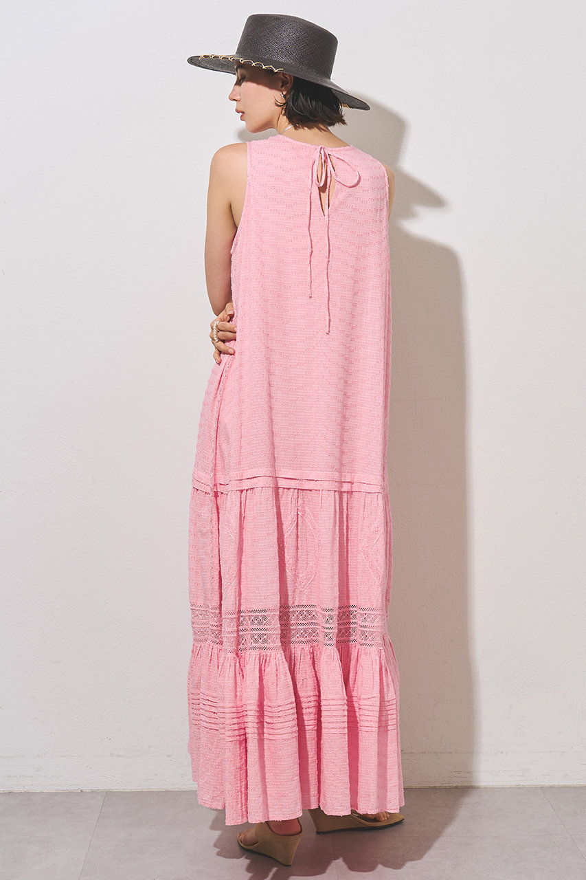 2026SS Whim Gazette レースワンピース　ピンク 2026SS Whim Gazette レースワンピース ピンク Whim Gazette(ウィム