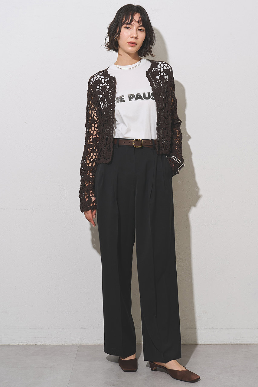 THE PAUSE ブラック ノースリーブベスト THE PAUSE】THE PAUSE ノースリーブTEE | Whim Gazette(ウィム