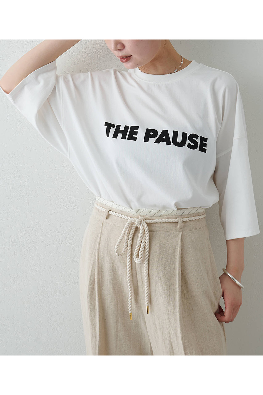 ウィム ガゼット/Whim Gazetteの【予約販売】【THE PAUSE】THE PAUSE ビッグTEE(オフホワイト/WGP1061506A0002)