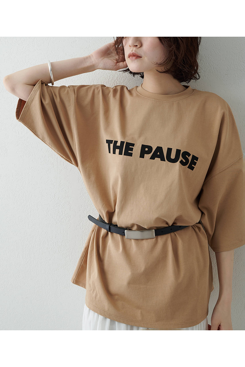 ウィム ガゼット/Whim Gazetteの【予約販売】【THE PAUSE】THE PAUSE ビッグTEE(キャメル/WGP1061506A0002)