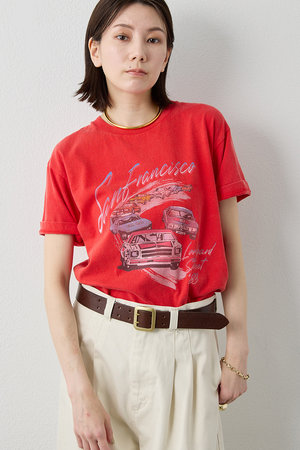 ウィム ガゼット/Whim Gazetteの【予約販売】カーレースTEE(110100/110102)