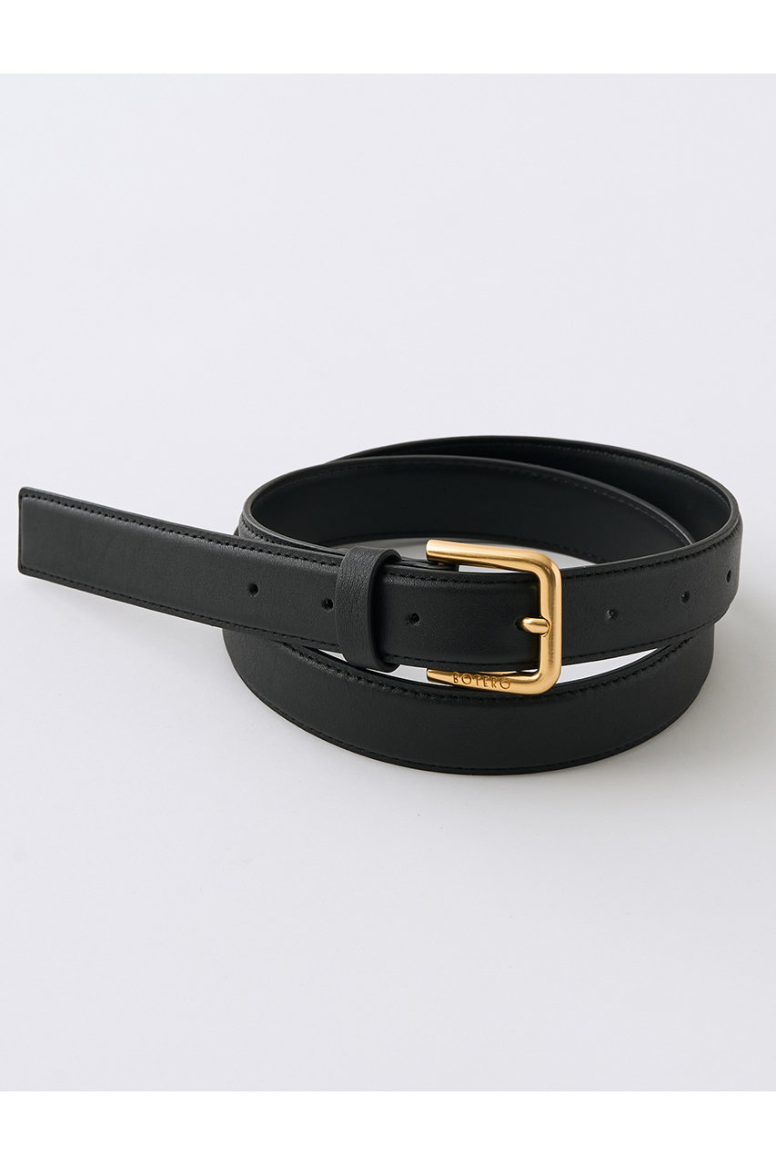 Whim Gazette(ウィム ガゼット)｜【BOTERO】LAID Belt/ブラック の通販