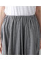 【予約販売】コットンリネンチェックフレアスカート ウィム ガゼット/Whim Gazette