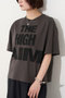 【予約販売】【Drawing Numbers】ザハイエイムTシャツ ウィム ガゼット/Whim Gazette チャコールグレー