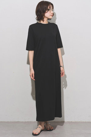 ウィム ガゼット/Whim Gazetteの【予約販売】【Drawing Numbers】フレンチテリーTドレス(110500/110503)