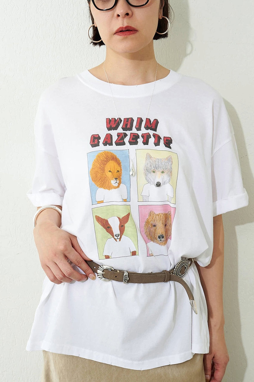 ウィム ガゼット/Whim Gazetteの【予約販売】【UNFORTUNATE PORTRAIT】別注WHIM TEE(ホワイト/WGZ1061706A0006)