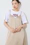 【予約販売】顔料染めツイルキャミワンピース ウィム ガゼット/Whim Gazette