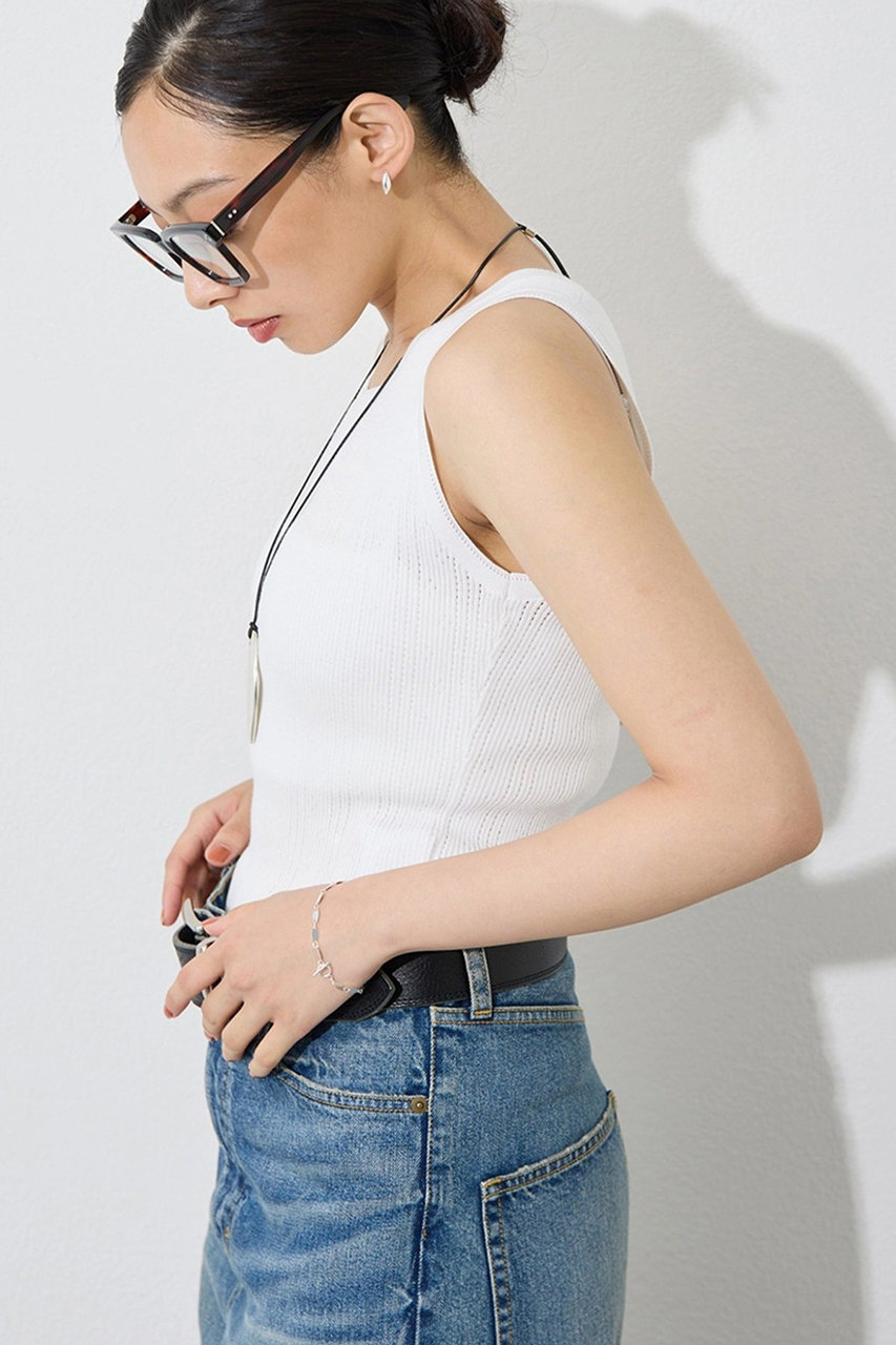 Whim Gazette(ウィム ガゼット)｜【予約販売】アイレットタンクトップ
