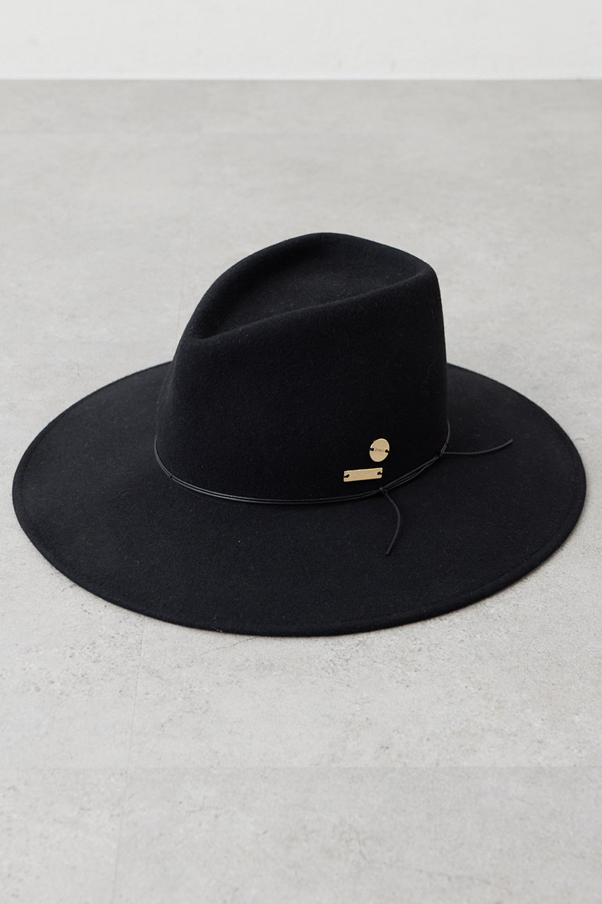 ウィム ガゼット/Whim Gazetteの【CATARZI】WOOL HAT(ブラック/WGZ1062115D0001)