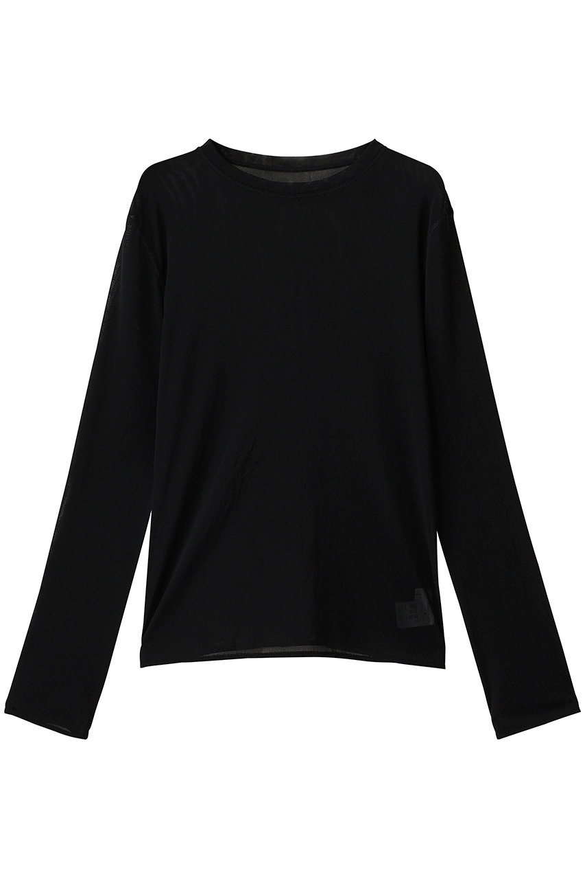 Whim Gazette 【myporter】シアーチュールプルオーバー (ブラック, 38) ウィム ガゼット ELLE SHOP