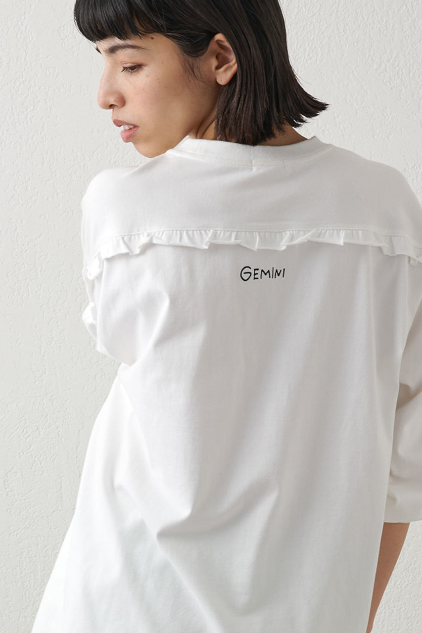 Whim Gazette(ウィム ガゼット)｜【予約販売】【GEMINI】バックフリル
