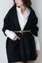 【予約販売】リバーケープストール〈WEB限定カラーあり〉 ウィム ガゼット/Whim Gazette ブラック