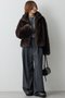 【予約販売】〈WEB限定〉【THE PAUSE】フェイクトスカーナショートコート ウィム ガゼット/Whim Gazette