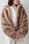 【予約販売】〈WEB限定〉【THE PAUSE】フェイクトスカーナショートコート ウィム ガゼット/Whim Gazette ベージュ