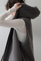 【予約販売】〈WEB限定カラーあり〉【THE PAUSE】ボアフードロングジレ ウィム ガゼット/Whim Gazette