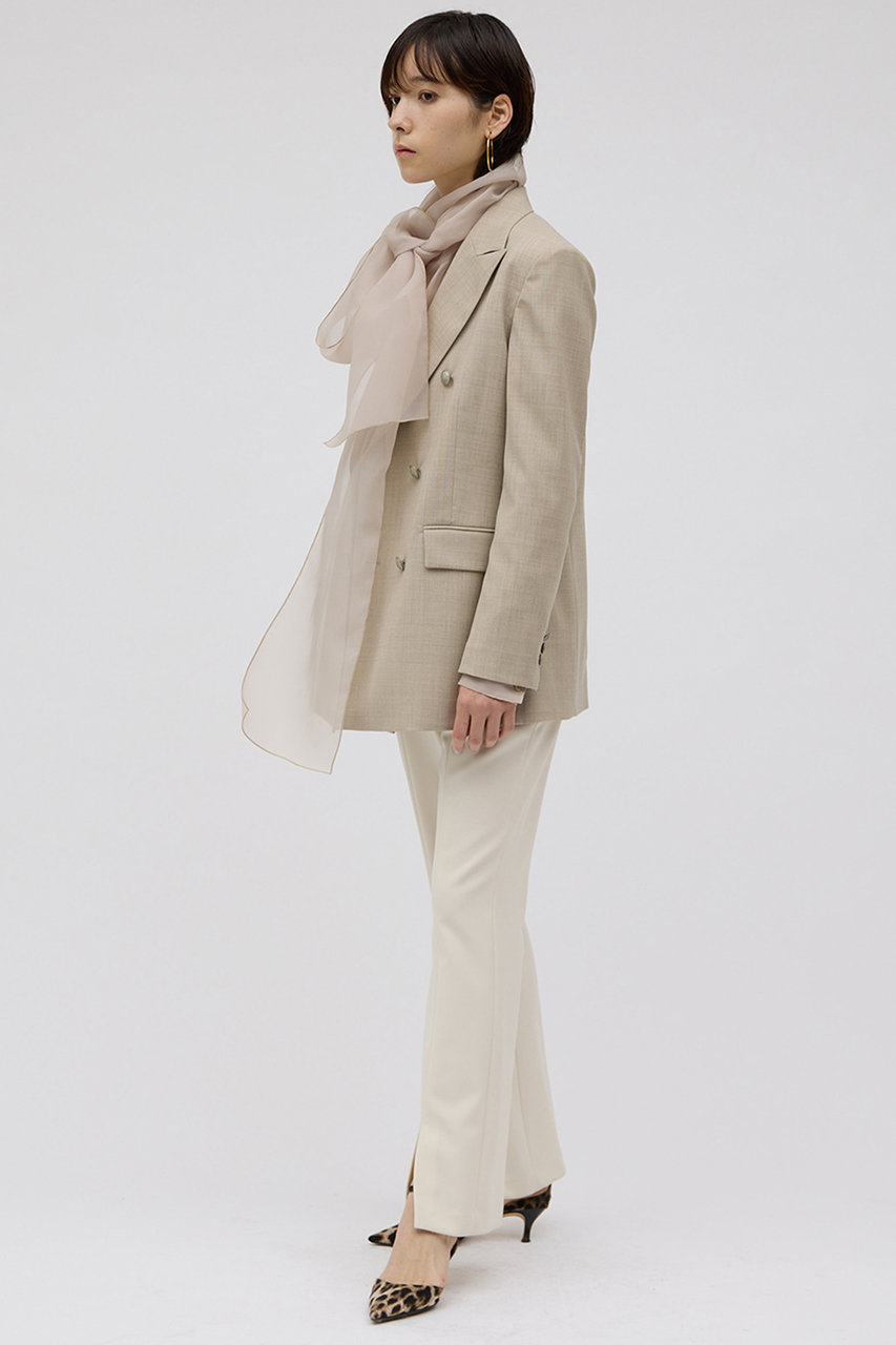 【極美品】ウィムガゼット　シャギージャケット　ベージュ　2024AW Whim Gazette(ウィム ガゼット)｜【予約販売】ダブルジャケット
