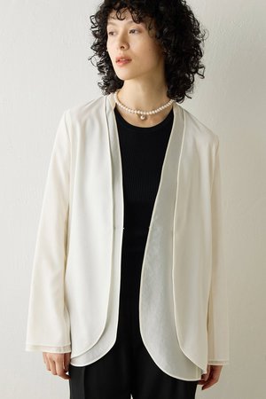 ノーカラーの通販｜ELLE SHOP (エル・ショップ)ジャケット