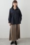 【予約販売】【Drawing Numbers】はっ水ナイロンタフタハーフコート ウィム ガゼット/Whim Gazette