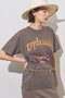 【予約販売】夜景Tシャツ ウィム ガゼット/Whim Gazette チャコールグレー