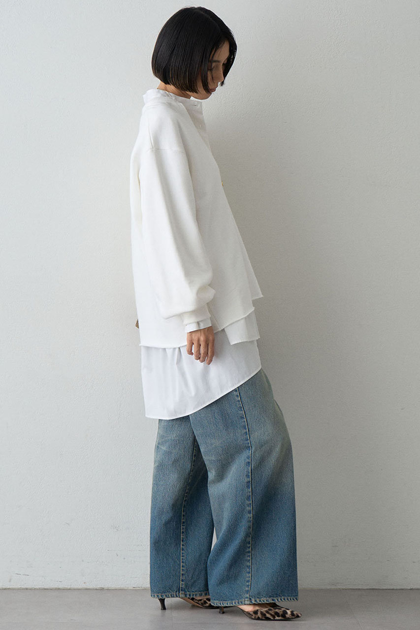 Whim Gazette(ウィム ガゼット)｜【予約販売】ミドルスウェットVプル