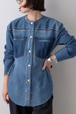 【LITKOVSKA】別注FITTED DENIM JACKET