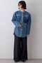 【予約販売】【LITKOVSKA】別注FITTED DENIM JACKET ウィム ガゼット/Whim Gazette