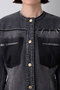 【予約販売】【LITKOVSKA】別注FITTED DENIM JACKET ウィム ガゼット/Whim Gazette