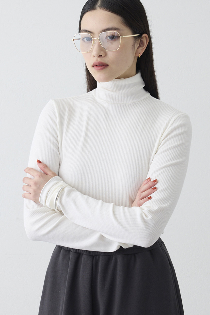 ウィム ガゼット/Whim Gazetteの【予約販売】【THE PAUSE】ランダムテレコタートルプルオーバー(オフホワイト/WGP1062306A0001)