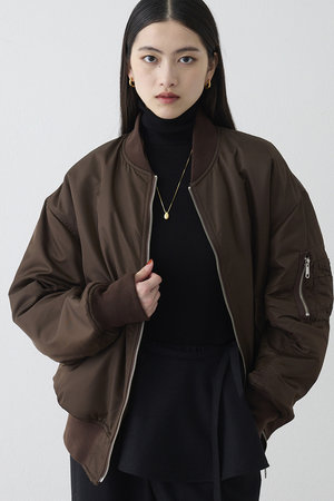 【予約販売】【THE PAUSE】ボアリバーシブルMA-1