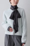 【予約販売】カシミヤ混ファークルーネックニットプルオーバー ウィム ガゼット/Whim Gazette ミント
