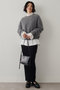 【予約販売】〈WEB限定〉ファークルーネックプルオーバー ウィム ガゼット/Whim Gazette