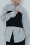 【予約販売】〈WEB限定〉【Nuition】ストライプ2WAYシャツ ウィム ガゼット/Whim Gazette