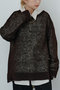 【予約販売】〈WEB限定〉【Nuition】シアーモヘヤプルオーバー ウィム ガゼット/Whim Gazette ブラウン
