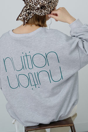 ウィム ガゼット/Whim Gazetteの【予約販売】【Nuition】ロゴスウェット(110100/110105)