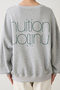 【予約販売】【Nuition】ロゴスウェット ウィム ガゼット/Whim Gazette