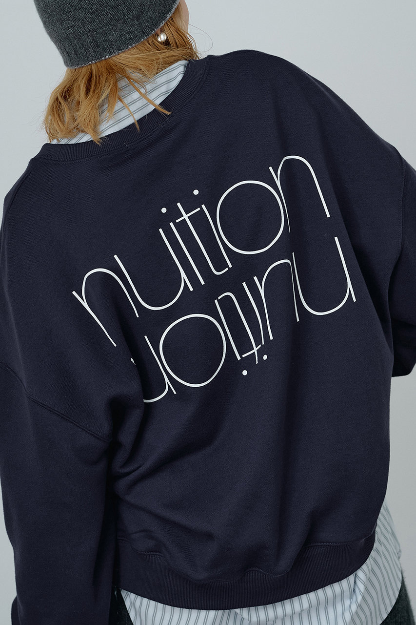 【Nuition】ロゴスウェット