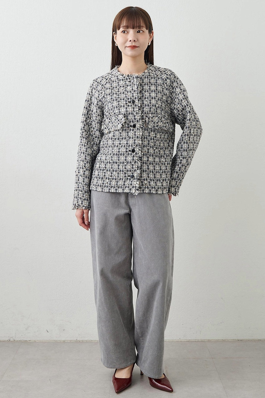 【美品】Whim Gazette ウィムガゼット　クルージャケット 美品】Whim Gazette ウィムガゼット クルージャケット ウィムガゼット