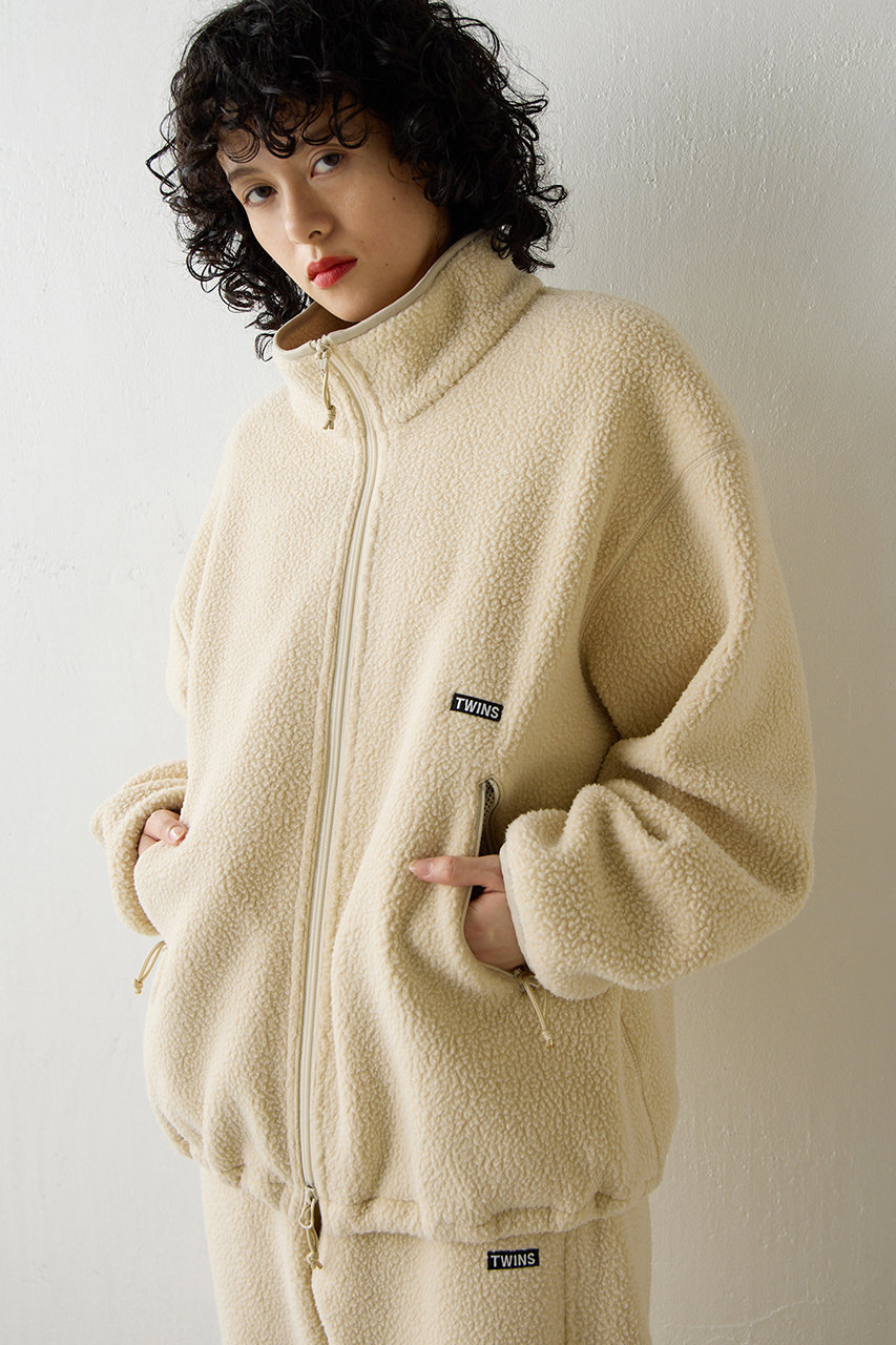 ウィム ガゼット/Whim Gazetteの【予約販売】【GEMINI】ポーラテックブルゾン(オフホワイト/WGG1062207A0001)