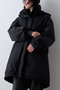 【予約販売】〈WEB限定〉【THE PAUSE】フードロングダウンコート ウィム ガゼット/Whim Gazette ブラック