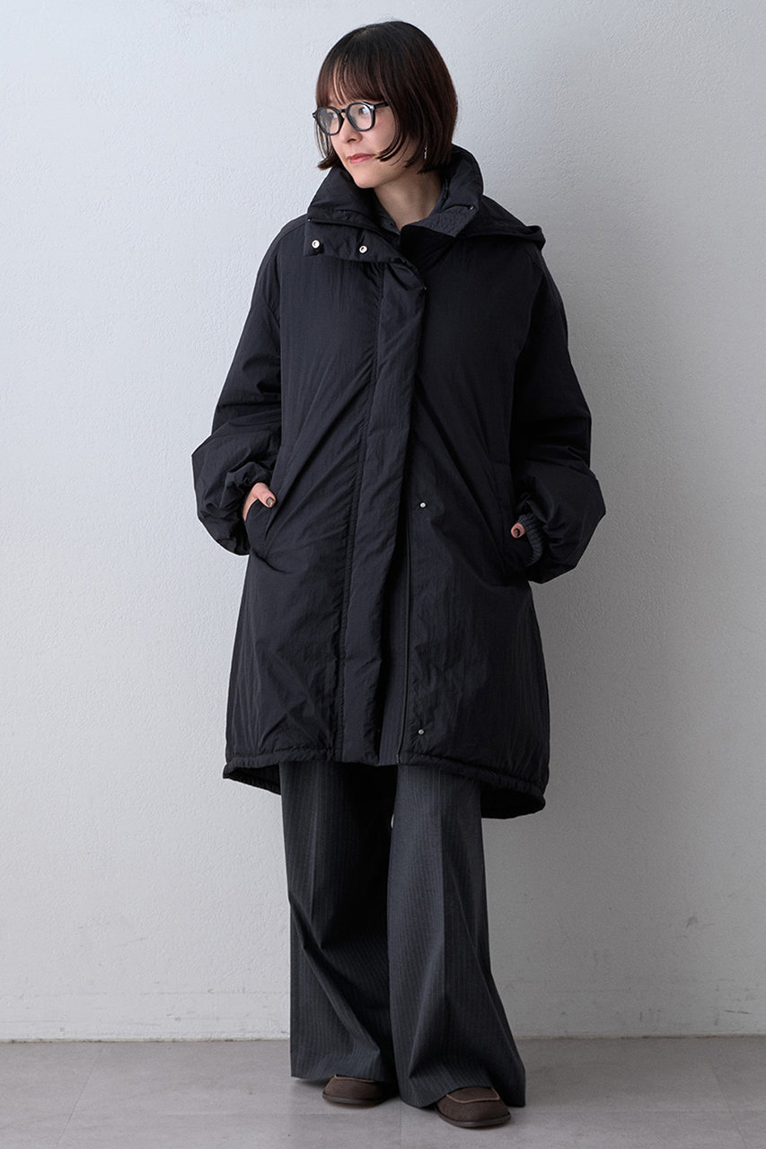 Whim Gazette【THE PAUSE】ギャザーフーデッドコート Whim Gazette(ウィム ガゼット)｜【予約販売】〈WEB限定〉【THE PAUSE