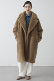 〈WEB限定〉【THE PAUSE】ボアロングコート