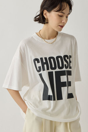 ウィム ガゼット/Whim Gazetteの〈WEB限定〉【KATHARINE HAMNETT】スローガンTシャツ(110100/110102)