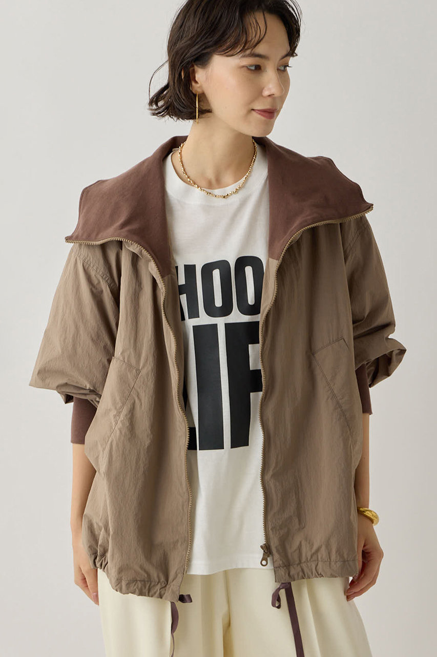 【KATHARINE HAMNETT】ハイネックジップジャケット