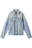 オーバーダメージデニムブルゾン